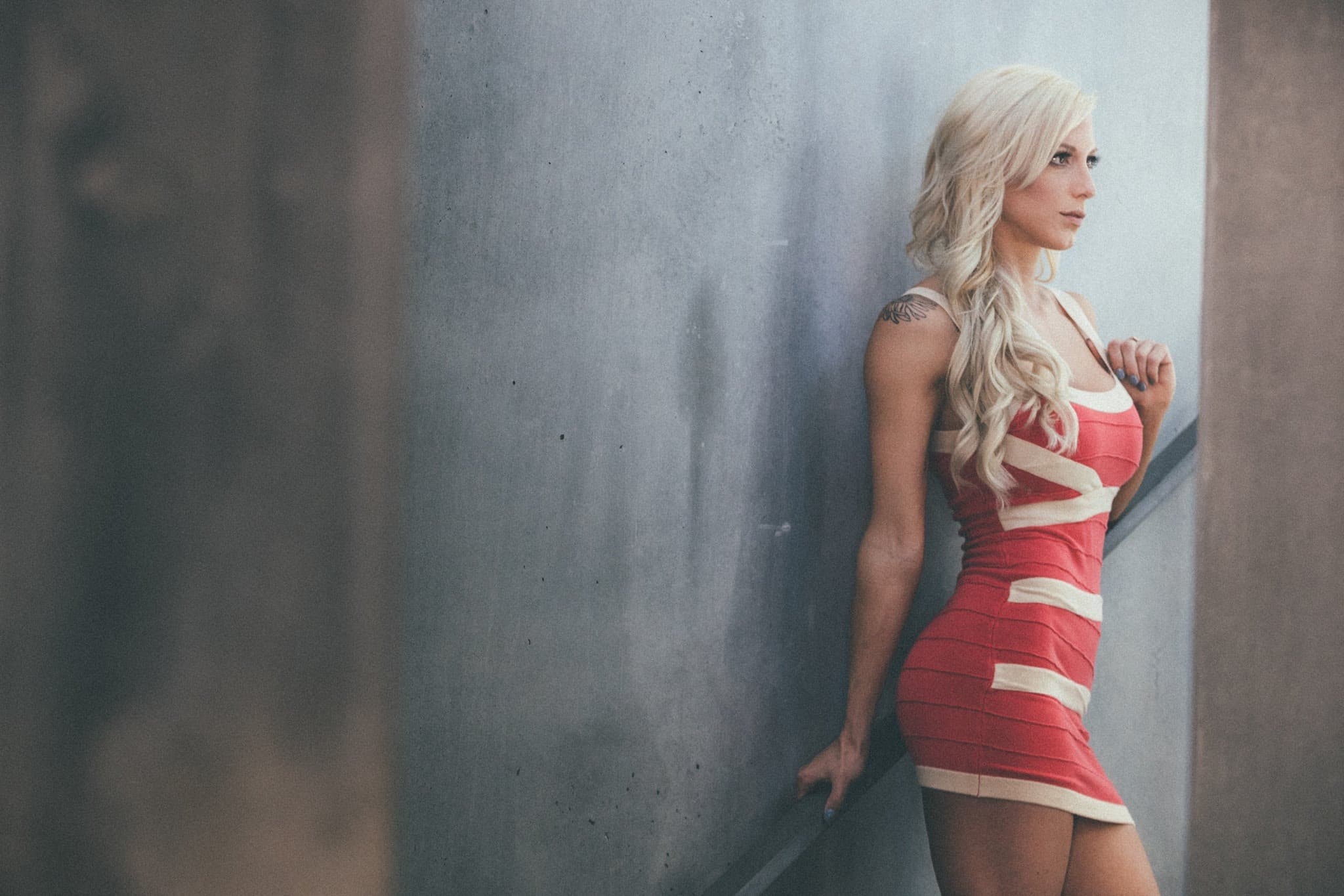 Bodybuilding stage-conditioning portrait — Bryan Engel Photography, San Diego CA